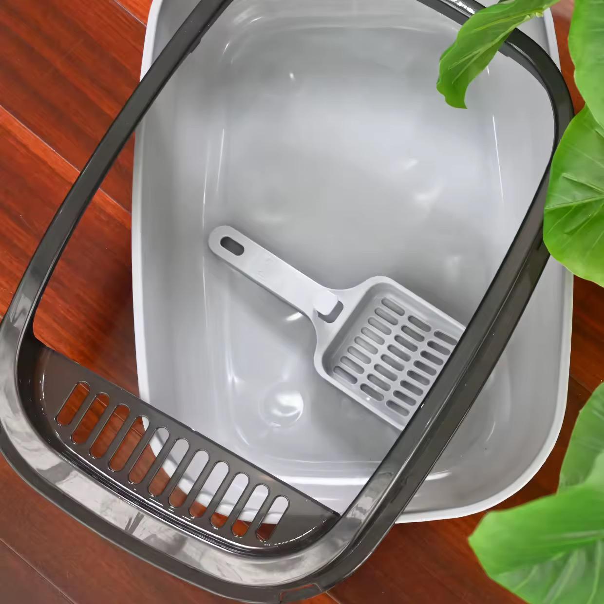 Cat litter toilet box