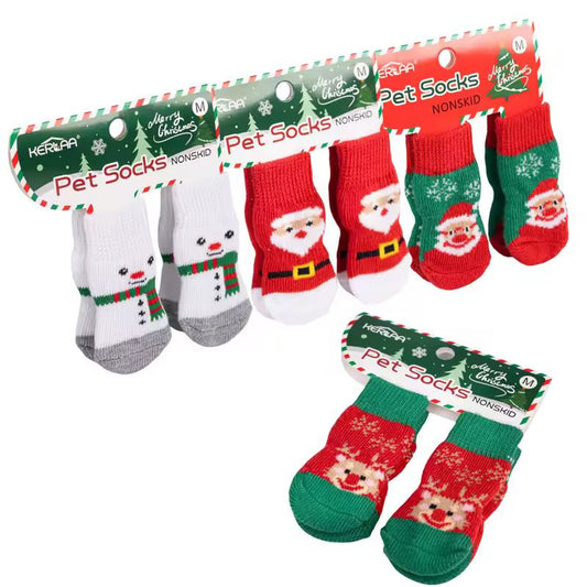 Christmas Pet Socks